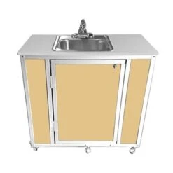 30″ High Single-Basin Maple