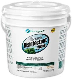 Benefect Wipes 6" X 7" Pail Of 250