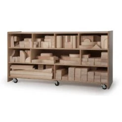 Block Cabinets In Medium, Small Or Large Size -Children Learning Toy Store block cabinets in medium small or large size furnishings louise kool large 36cmd x 64cmh x 122cmw 920255