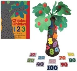 Chicka Chicka 1,2,3 Book And Story Props