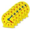 Classroom Geared Clock Sets -Children Learning Toy Store classroom geared clock sets louise kool 6 student clocks 182969
