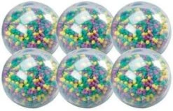 Clear Sensory Balls - Set Of 6