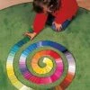 Colour Placement Cardboard Tiles -Children Learning Toy Store colour placement cardboard tiles louise kool 844688