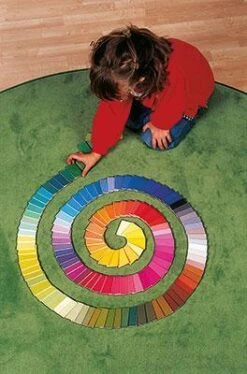 Colour Placement Cardboard Tiles