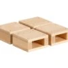 Community Playthings Four Mini Hollow Block Squares -Children Learning Toy Store community playthings four mini hollow block squares furnishings community playthings 743962