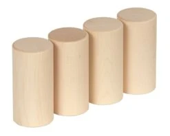 Community Playthings Set Of 4 Unit Block Large Cylinders