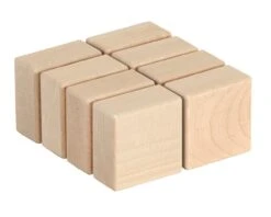 Community Playthings Set Of 8 Unit Block Half Units