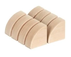 Community Playthings Set Of 8 Unit Block Quarter Circles