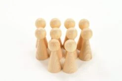 Conical Figures - Set Of 10