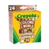Crayola Colours Of The World Broad LIne Markers Classpack - Set Of 240 