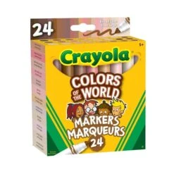 Crayola Colours Of The World Broad LIne Markers Classpack - Set Of 240 