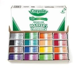 Crayola® Broad Line Markers Classpack - Set Of 256