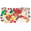 Deluxe Mini Playfood Assortment - 130 Pieces -Children Learning Toy Store deluxe mini playfood assortment 130 pieces louise kool 541590