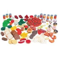Deluxe Mini Playfood Assortment - 130 Pieces