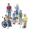 Diverse Abilities Figures - Set Of 6 -Children Learning Toy Store diverse abilities figures set of 6 louise kool 215498