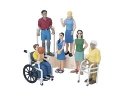 Diverse Abilities Figures - Set Of 6