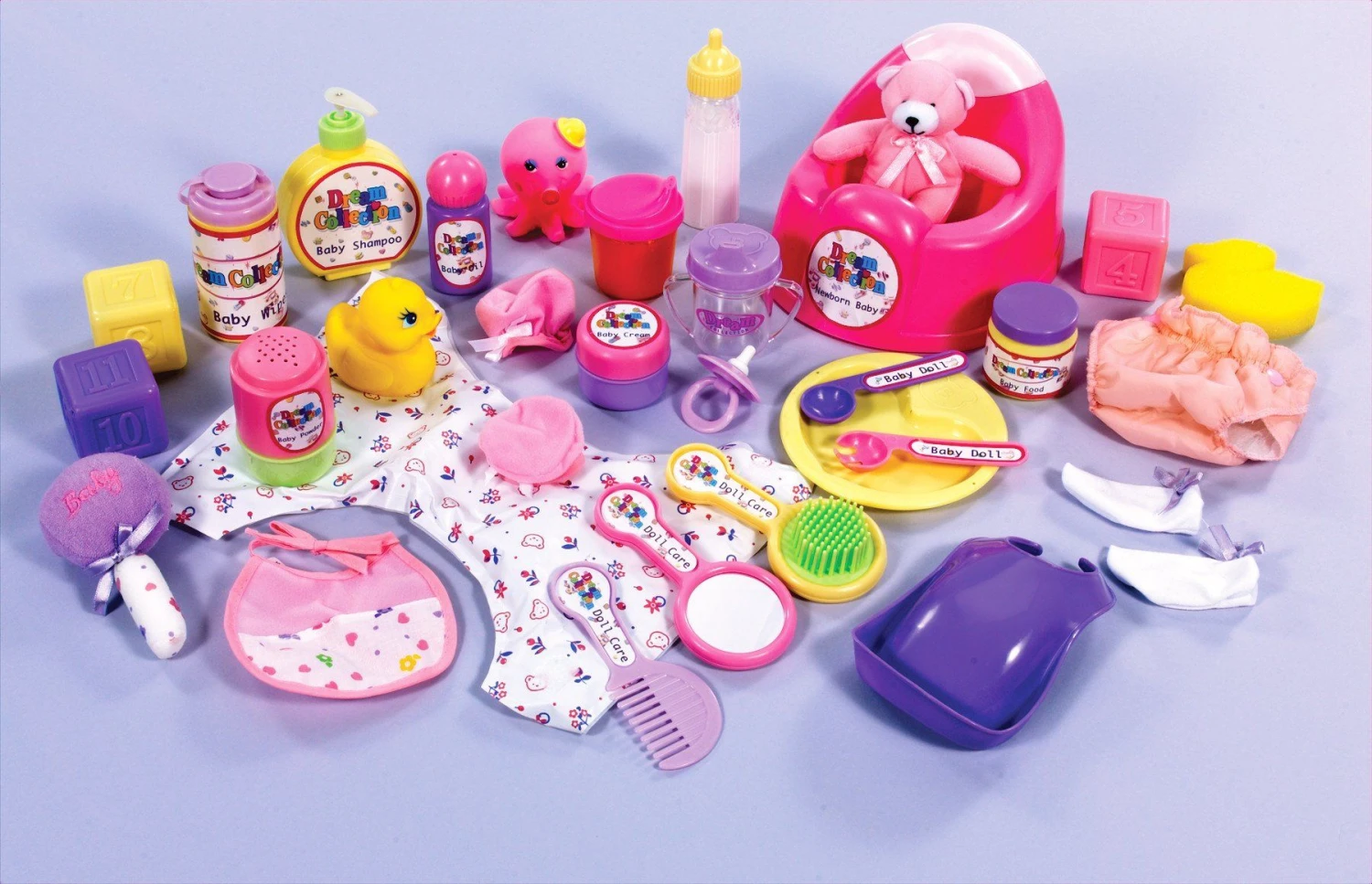 Doll Care Supplies - 29 Pieces