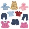 Doll Clothes - 13"- 16" - Set Of 10 2 Doll Clothes - 13"- 16" - Set Of 10 -Children Learning Toy Store doll clothes 13 16 set of 10 toys louise kool 261524