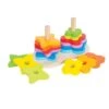 Double Rainbow Stacker -Children Learning Toy Store double rainbow stacker louise kool 338295