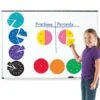 Double-Sided Magnetic Fraction Circles -Children Learning Toy Store double sided magnetic fraction circles louise kool 548802
