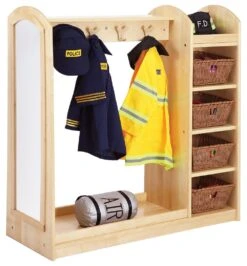 Dress-Up Center With 4 Baskets