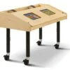 Dual Mobile Tablet Table 2 Dual Mobile Tablet Table -Children Learning Toy Store dual mobile tablet table furnishings louise kool 182387