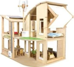 Eco Dollhouse With Furniture