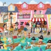 Floor Puzzle - Pirates On Vacation -Children Learning Toy Store floor puzzle pirates on vacation puzzles louise kool galt 168625