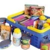 Food Basket - 22 Pieces -Children Learning Toy Store food basket 22 pieces louise kool 355213