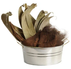 Galvanized Tin Totes - Set Of 2 -Children Learning Toy Store galvanized tin totes set of 2 furnishings louise kool 808856