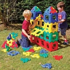 Giant Polydron Class Set - 80 Pieces