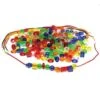 Giant Transparent Beads And Laces -Children Learning Toy Store giant transparent beads and laces louise kool 804267