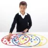 Grouping Circles Venn Hoops - Set Of 6 -Children Learning Toy Store grouping circles set of 6 louise kool 792783