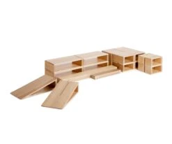 Hollow Blocks By Community Playthings -Children Learning Toy Store hollow blocks by community playthings blocks community playthings half preschool set 26 pieces6 shapes 134237