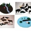 Indigenous Stories Felt Play Set -Children Learning Toy Store indigenous stories felt play set louisekool 876618