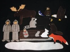 Indigenous Stories Felt Play Set -Children Learning Toy Store indigenous stories felt play set toys louise kool galt thanks to the animals 942952