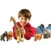 Jumbo Jungle Animals - Set Of 5 -Children Learning Toy Store jumbo jungle animals set of 5 toys louise kool 457997