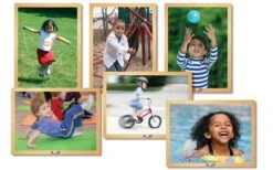 Kids In Motion Wooden Puzzle Set Of 6