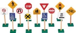 Large Traffic Signs - Set Of 13