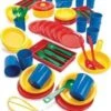 LKG Kitchen Basics - 82 Pieces -Children Learning Toy Store lkg kitchen basics 82 pieces louise kool 651040