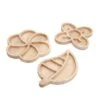 Loose Parts Wooden Trays - Set Of 3  -Children Learning Toy Store loose parts wooden trays set of 3 louise kool galt 490354