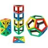 Magnetic Polydron New Shapes Set - 48 Pieces -Children Learning Toy Store magnetic polydron new shapes set 48 pieces louise kool 324006