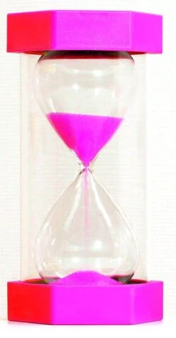 Mega Sand Timers -Children Learning Toy Store mega sand timers toys louise kool 2 minute pink 281702