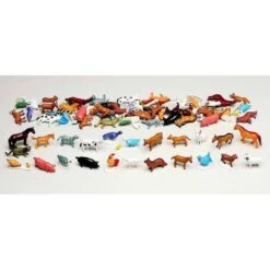 Mini Farm Animals - 108 Pieces