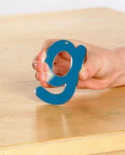 Mirrored Letters - 26 Pieces -Children Learning Toy Store mirrored letters 26 pieces manipulatives louise kool 204312