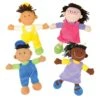 Multi-Cultural Soft Dolls Set Of 4 -Children Learning Toy Store multi cultural soft dolls set of 4 toys louise kool 568266
