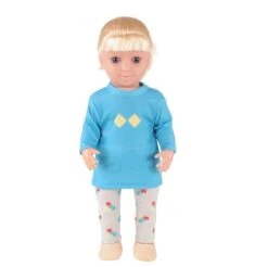 Multi-Ethnic Dolls 13" - Set Of 8