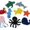 Ocean Animals Felt Playset 2 Ocean Animals Felt Playset -Children Learning Toy Store ocean animals felt playset toys louisekool 807065