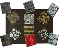 Paint Effect Stamps - Set Of 12