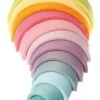 Pastel Stacking Tunnels -Children Learning Toy Store pastel stacking tunnels blocks louise kool 449404